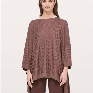 lululemon divinity poncho